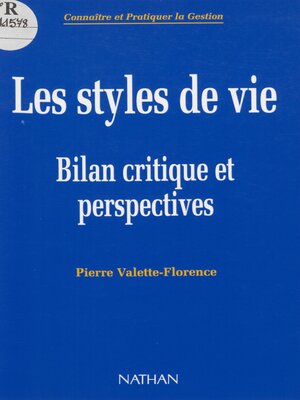cover image of Les Styles de vie